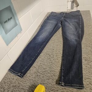 KUT From The Kloth Jean Womens 10 Blue Straight‎ Leg 32x32